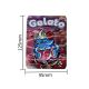 3.5G Black Cherry Gelato Strain Mylar Packaging Bag